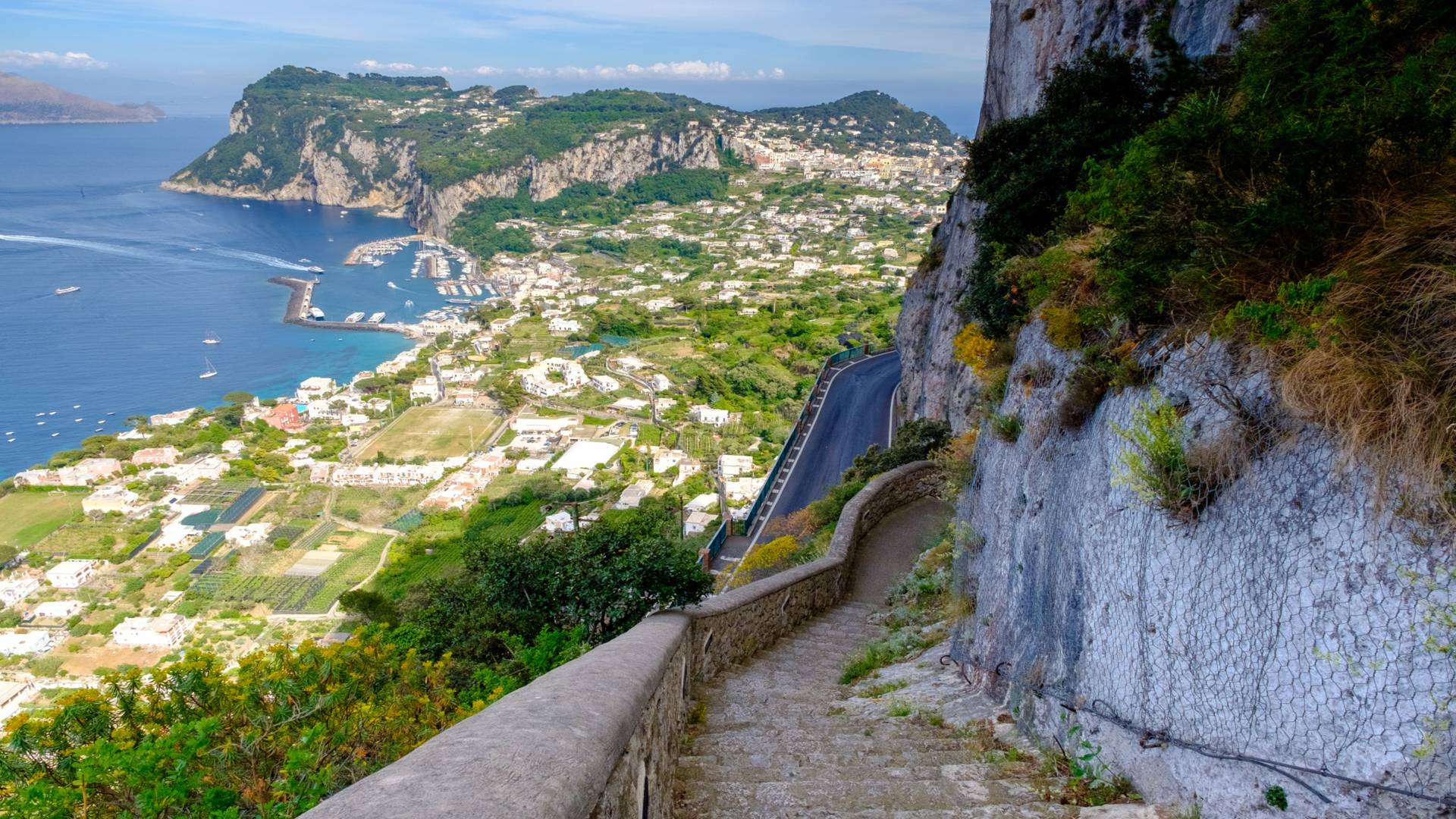 Phoenician steps at La Scala Fenicia 