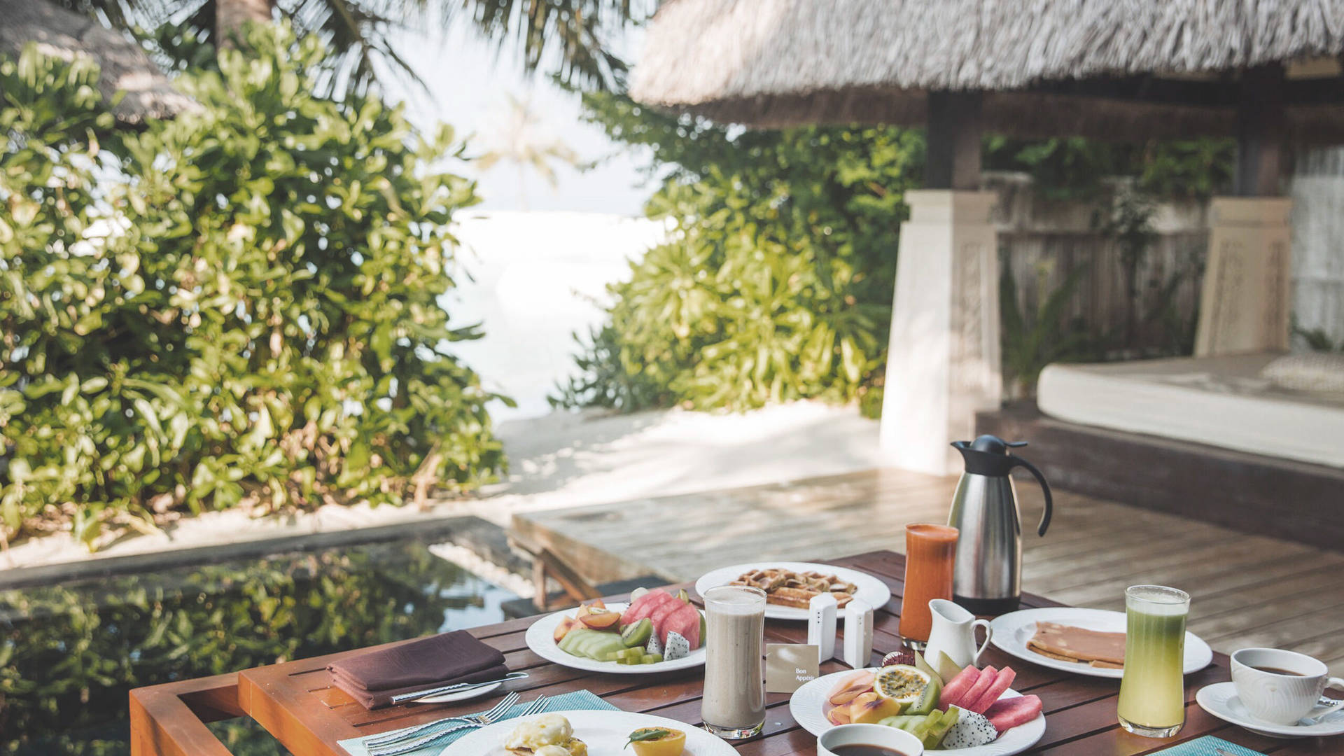 breakfast wellness maldives